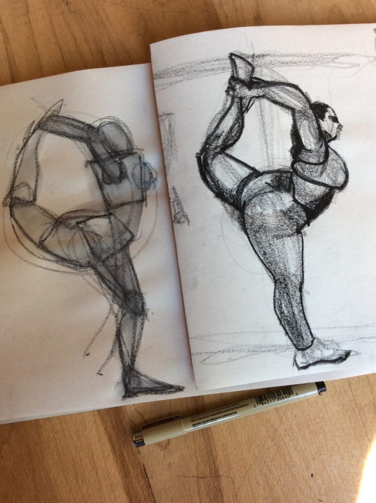 plus size fashion illustration