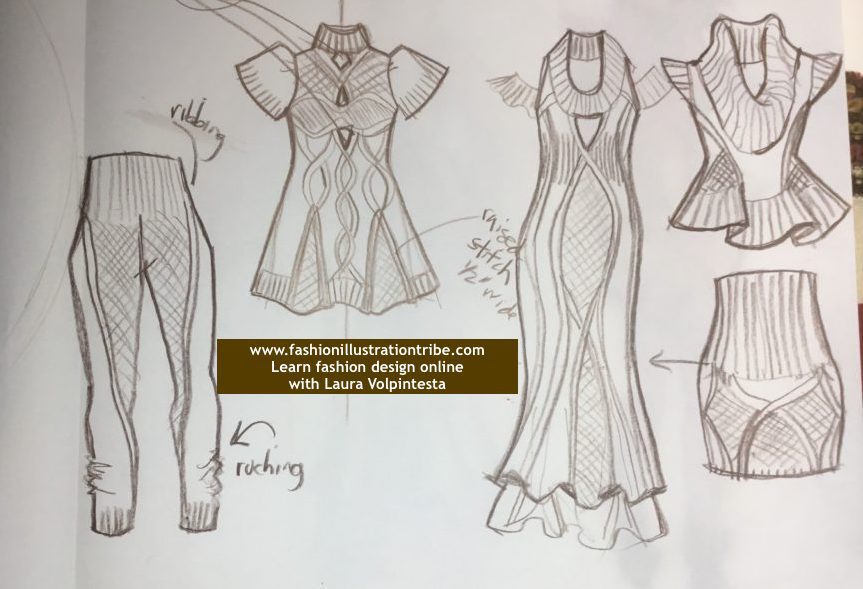 basic fashion design sketches