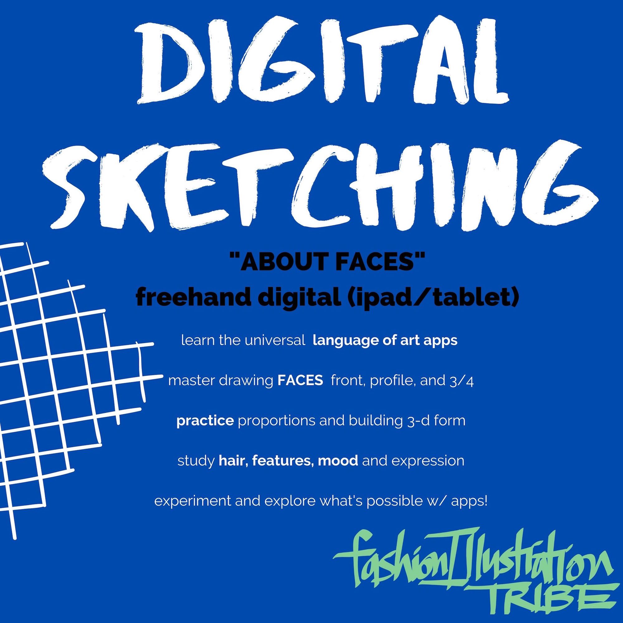 ABOUT Faces digital fashion sketching online course